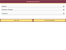 Tablet Screenshot of indusgroupindialtd.com